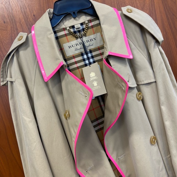 Long Burberry coat